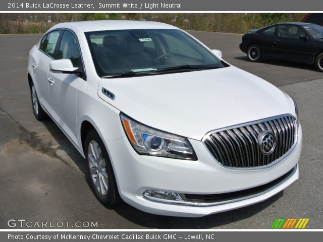 2014 Buick LaCrosse Leather in Summit White