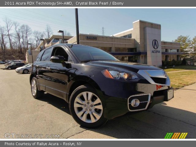 2011 Acura RDX Technology SH-AWD in Crystal Black Pearl