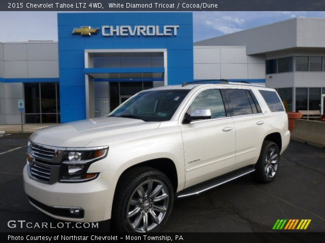 2015 Chevrolet Tahoe LTZ 4WD in White Diamond Tricoat