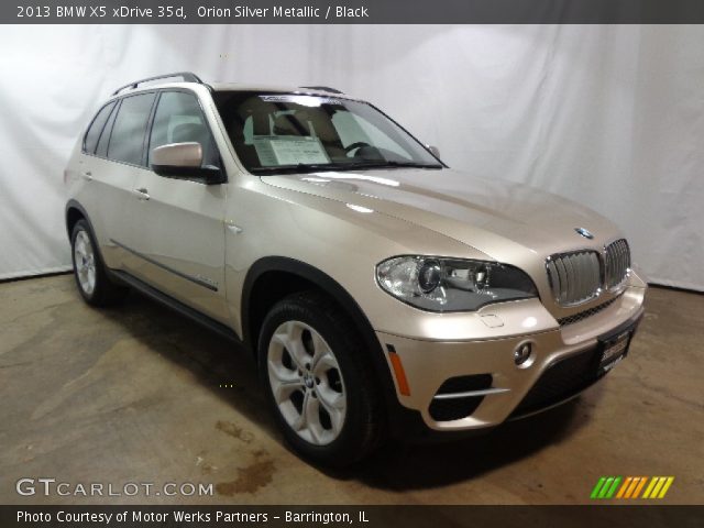 2013 BMW X5 xDrive 35d in Orion Silver Metallic