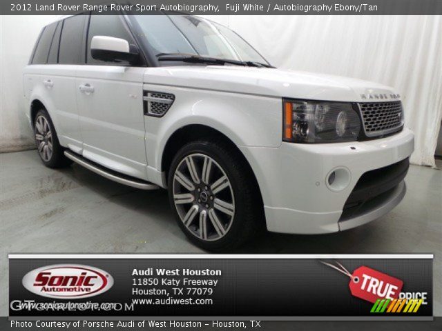 2012 Land Rover Range Rover Sport Autobiography in Fuji White