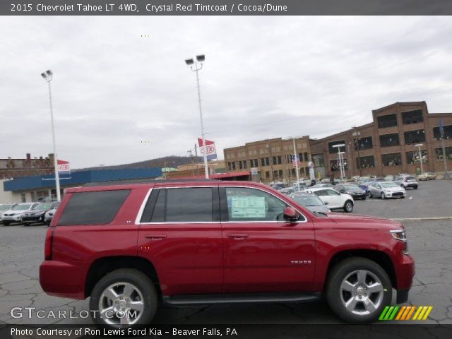 2015 Chevrolet Tahoe LT 4WD in Crystal Red Tintcoat