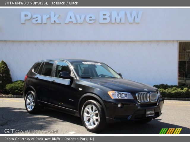 2014 BMW X3 xDrive35i in Jet Black