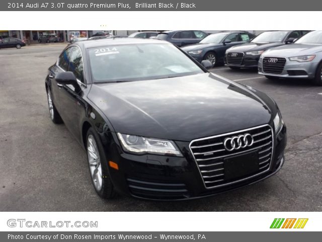 2014 Audi A7 3.0T quattro Premium Plus in Brilliant Black