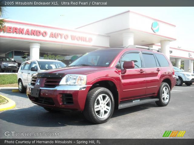 2005 Mitsubishi Endeavor XLS in Ultra Red Pearl