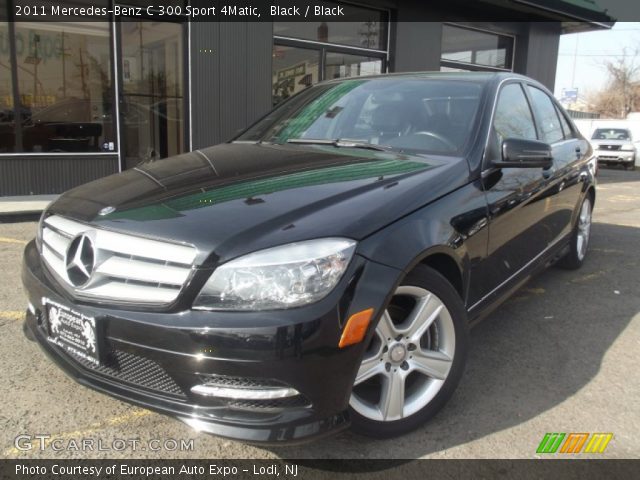 2011 Mercedes-Benz C 300 Sport 4Matic in Black