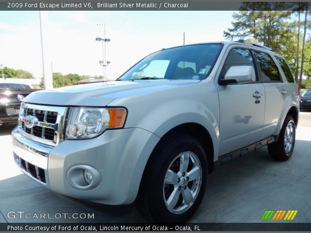 2009 Ford Escape Limited V6 in Brilliant Silver Metallic