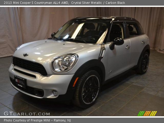 2013 Mini Cooper S Countryman ALL4 AWD in Crystal Silver Metallic