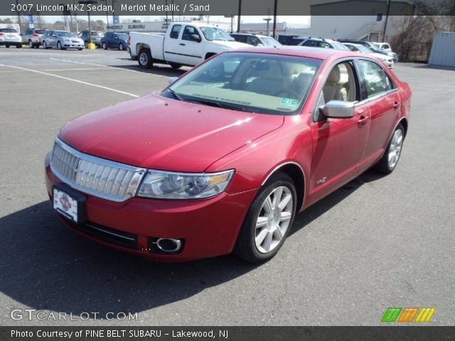 2007 Lincoln MKZ Sedan in Merlot Metallic