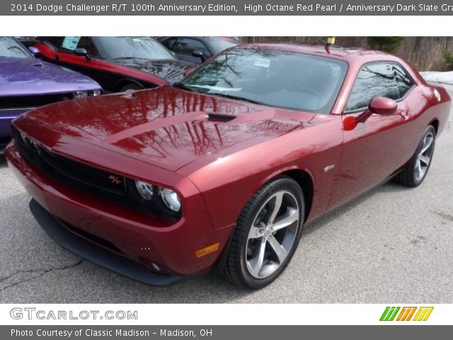 2014 Dodge Challenger R/T 100th Anniversary Edition in High Octane Red Pearl