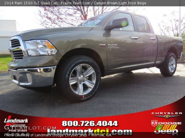 2014 Ram 1500 SLT Quad Cab in Prairie Pearl Coat
