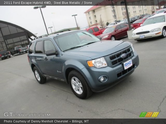 2011 Ford Escape Hybrid 4WD in Steel Blue Metallic