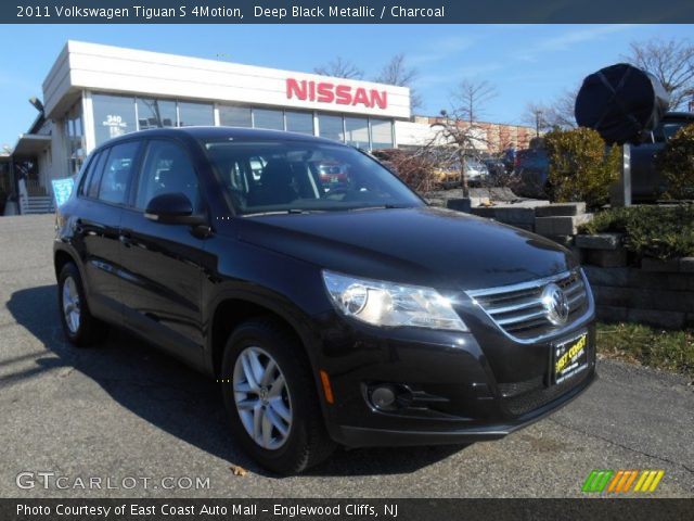 2011 Volkswagen Tiguan S 4Motion in Deep Black Metallic