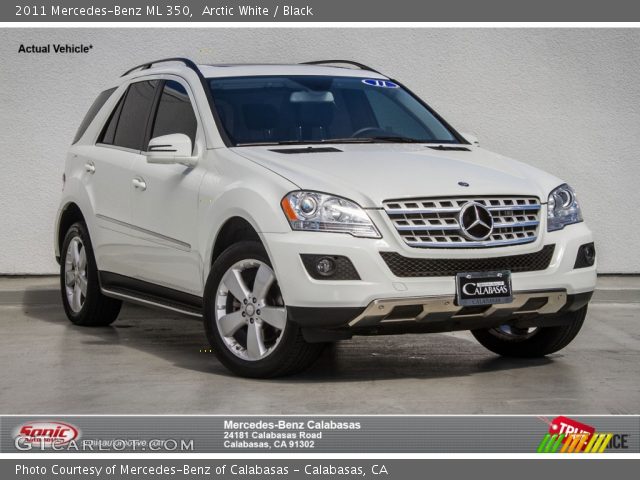 2011 Mercedes-Benz ML 350 in Arctic White