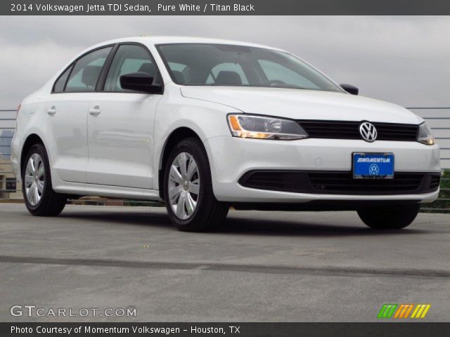 2014 Volkswagen Jetta TDI Sedan in Pure White