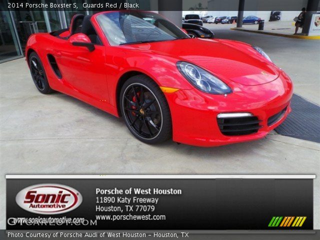 2014 Porsche Boxster S in Guards Red