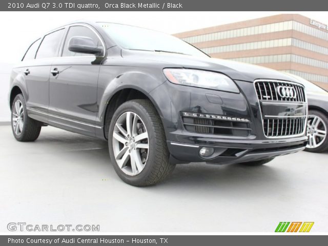 2010 Audi Q7 3.0 TDI quattro in Orca Black Metallic