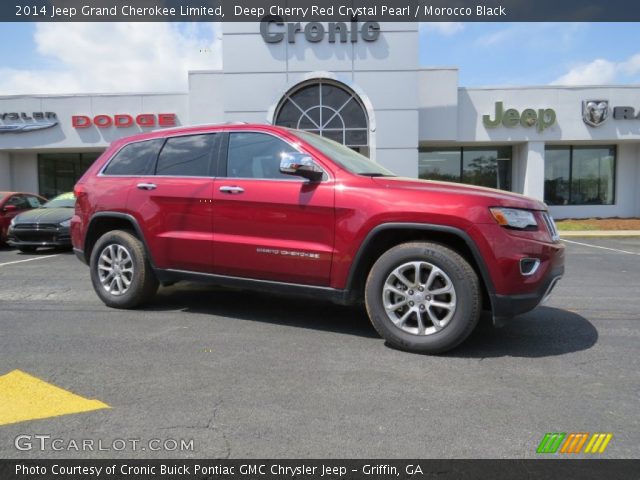 2014 Jeep Grand Cherokee Limited in Deep Cherry Red Crystal Pearl