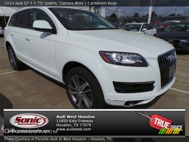 2014 Audi Q7 3.0 TDI quattro in Carrara White