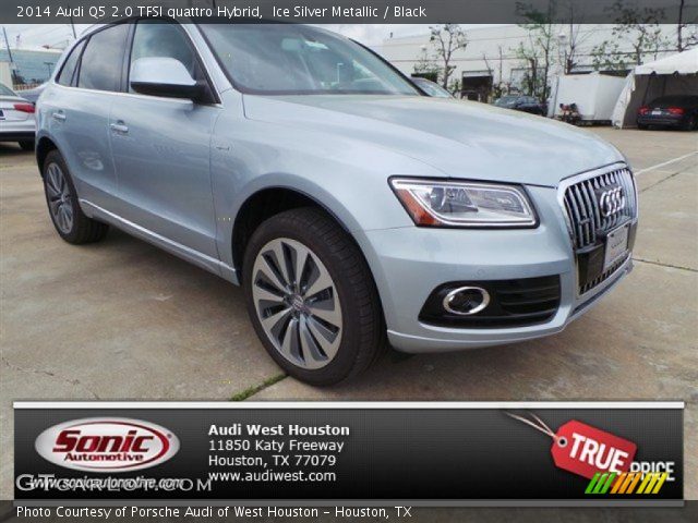 2014 Audi Q5 2.0 TFSI quattro Hybrid in Ice Silver Metallic