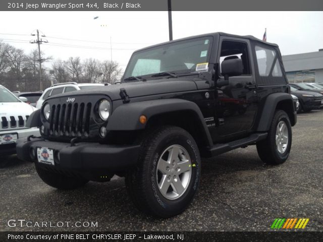2014 Jeep Wrangler Sport 4x4 in Black