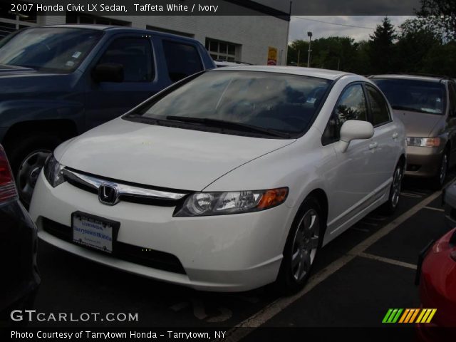 2007 Honda Civic LX Sedan in Taffeta White