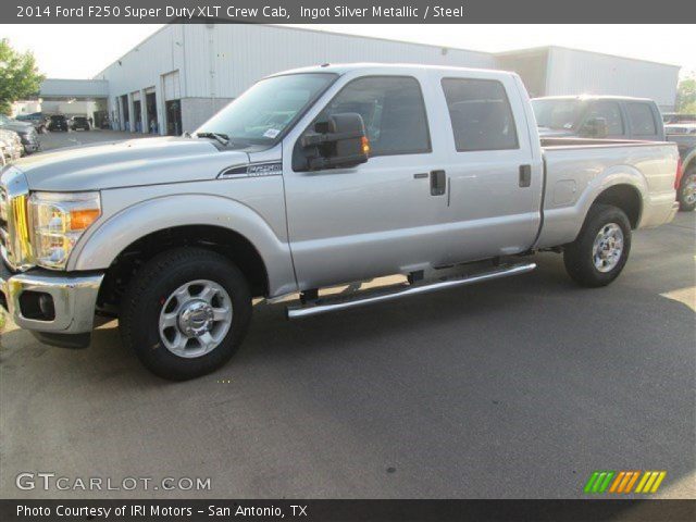 2014 Ford F250 Super Duty XLT Crew Cab in Ingot Silver Metallic