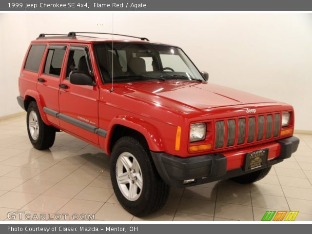 1999 Jeep Cherokee SE 4x4 in Flame Red