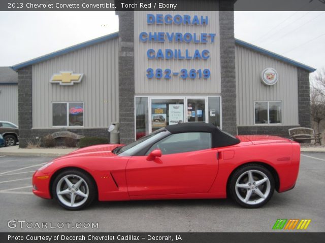 2013 Chevrolet Corvette Convertible in Torch Red