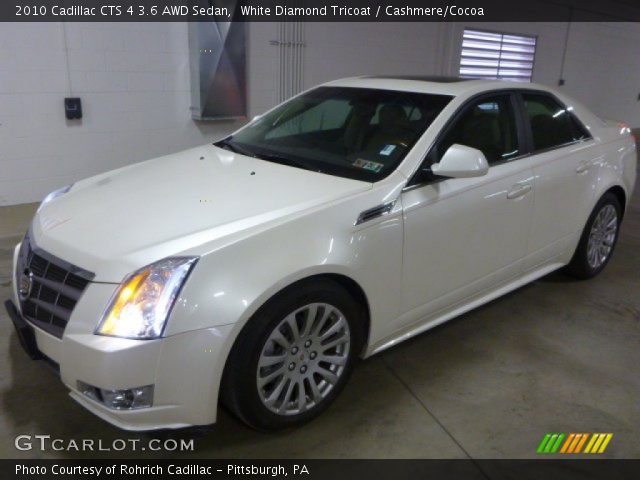 2010 Cadillac CTS 4 3.6 AWD Sedan in White Diamond Tricoat
