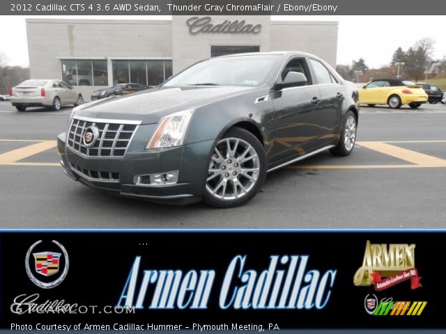 2012 Cadillac CTS 4 3.6 AWD Sedan in Thunder Gray ChromaFlair