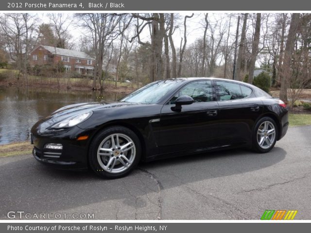 2012 Porsche Panamera 4 in Black