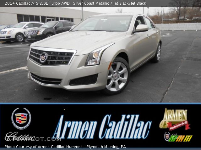 2014 Cadillac ATS 2.0L Turbo AWD in Silver Coast Metallic