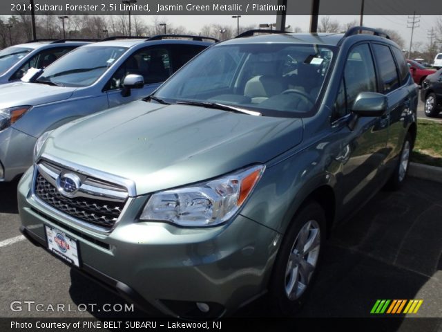 2014 Subaru Forester 2.5i Limited in Jasmin Green Metallic