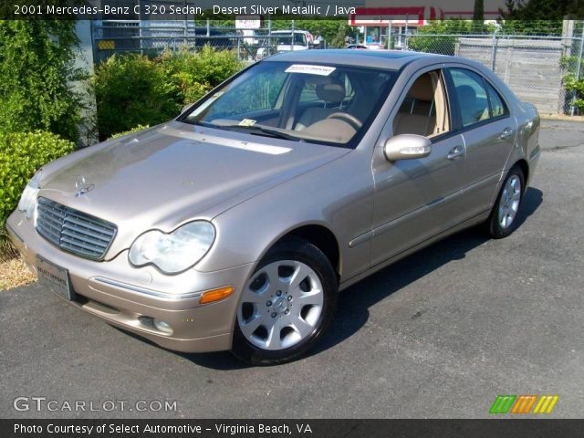 2001 Mercedes-Benz C 320 Sedan in Desert Silver Metallic