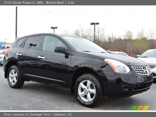 2010 Nissan Rogue SL AWD in Wicked Black