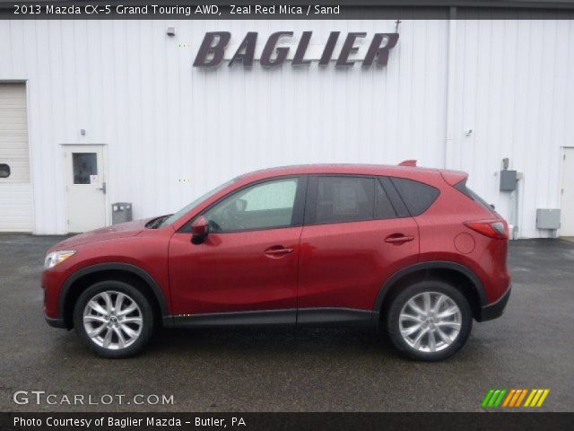 2013 Mazda CX-5 Grand Touring AWD in Zeal Red Mica