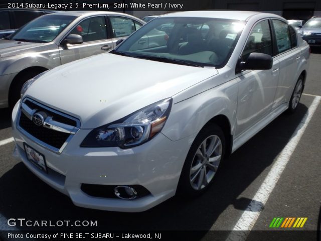 2014 Subaru Legacy 2.5i Premium in Satin White Pearl