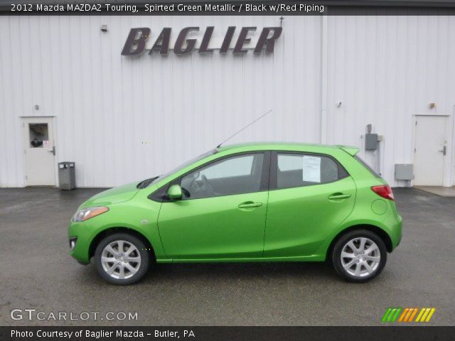 2012 Mazda MAZDA2 Touring in Spirted Green Metallic