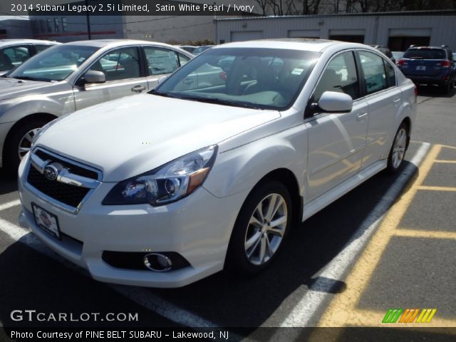 2014 Subaru Legacy 2.5i Limited in Satin White Pearl