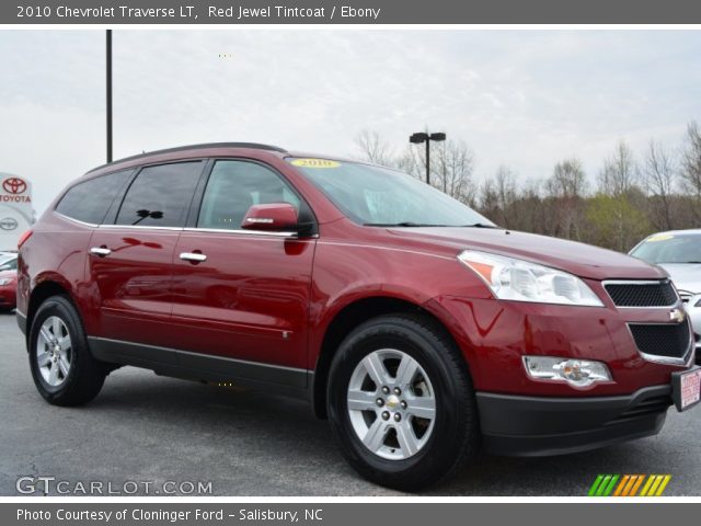 2010 Chevrolet Traverse LT in Red Jewel Tintcoat