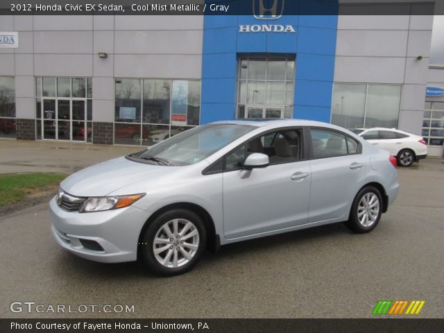 2012 Honda Civic EX Sedan in Cool Mist Metallic