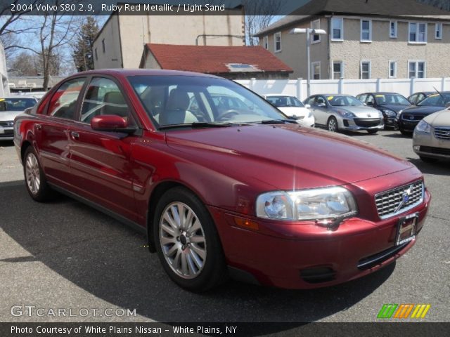 2004 Volvo S80 2.9 in Ruby Red Metallic