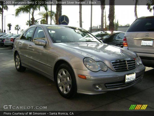 2005 Mercedes-Benz C 320 Sedan in Brilliant Silver Metallic