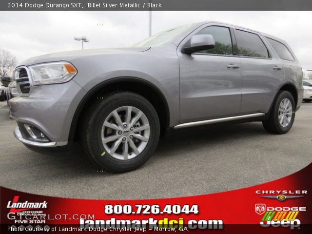 2014 Dodge Durango SXT in Billet Silver Metallic