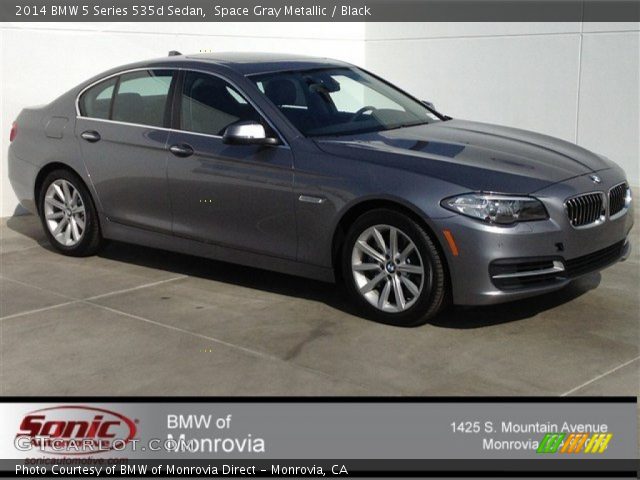 2014 BMW 5 Series 535d Sedan in Space Gray Metallic
