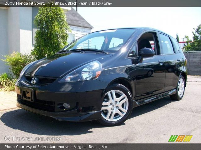 2008 Honda Fit Sport in Nighthawk Black Pearl