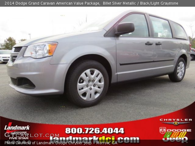 2014 Dodge Grand Caravan American Value Package in Billet Silver Metallic