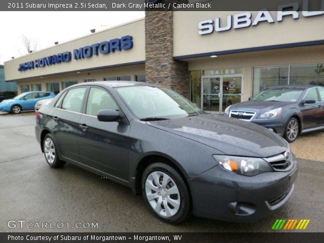 2011 Subaru Impreza 2.5i Sedan in Dark Gray Metallic