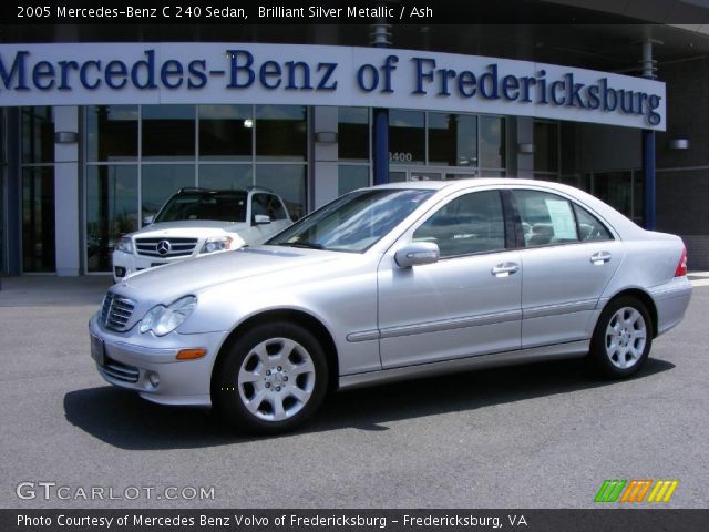 2005 Mercedes-Benz C 240 Sedan in Brilliant Silver Metallic
